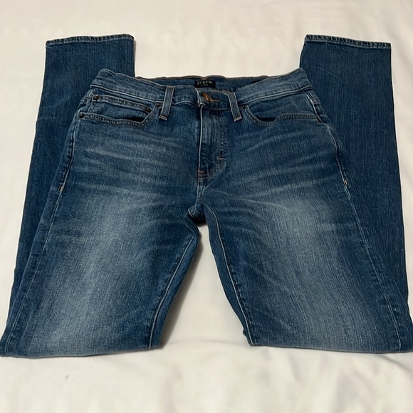 J Crew Factory Flex Slim Straight Leg Jeans - Picture 3 of 6